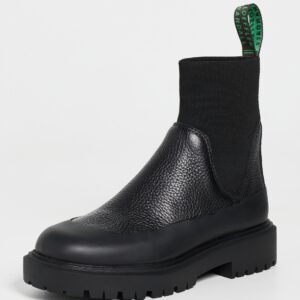 Loeffler Randall Suri Black Leather Chelsea Boots