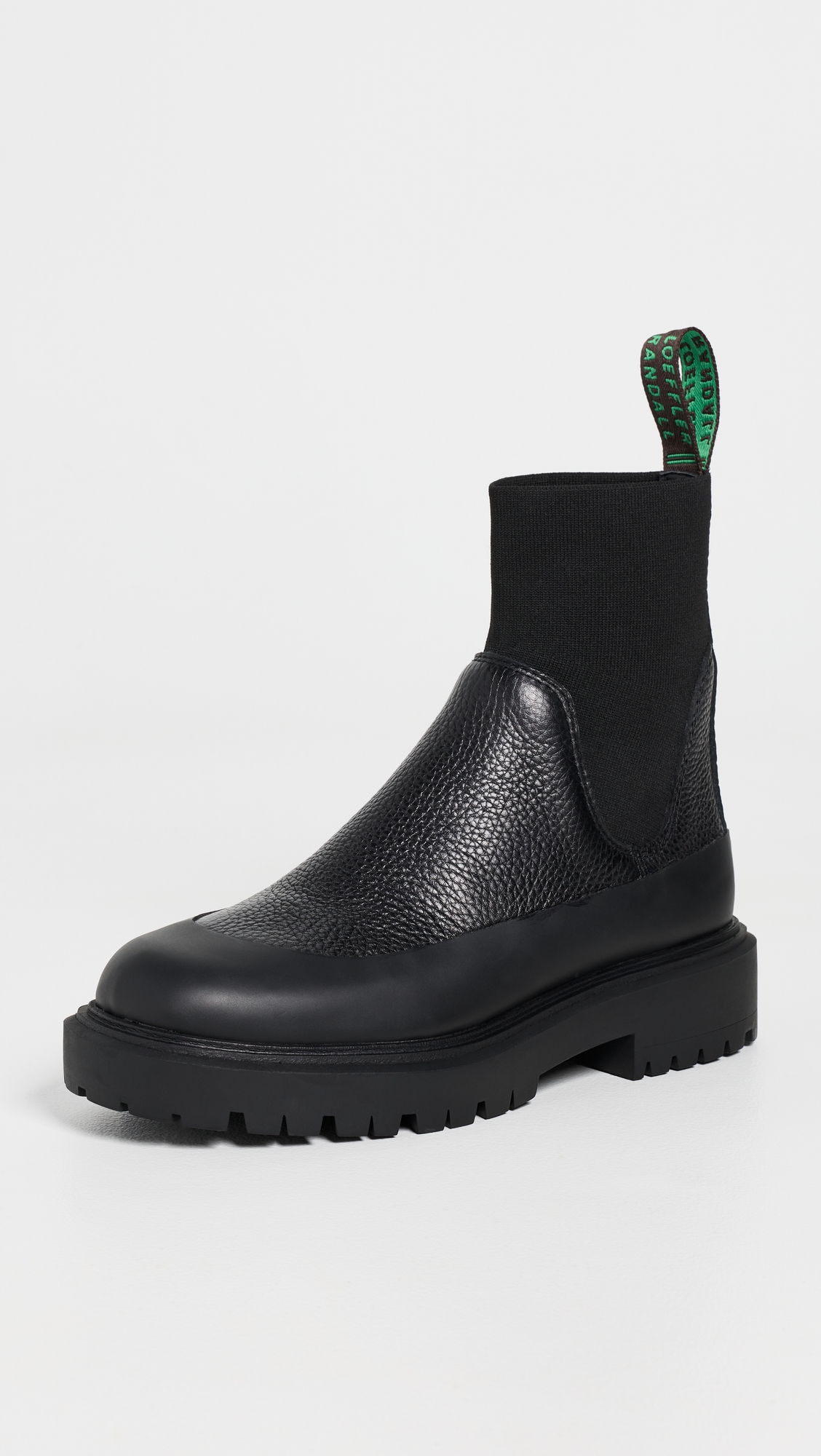 Loeffler Randall Suri Black Leather Chelsea Boots