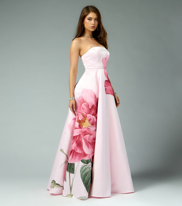 Windsor Susan Floral A-Line Ball Gown
