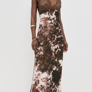 Susanna Lace Bust Slip Dress