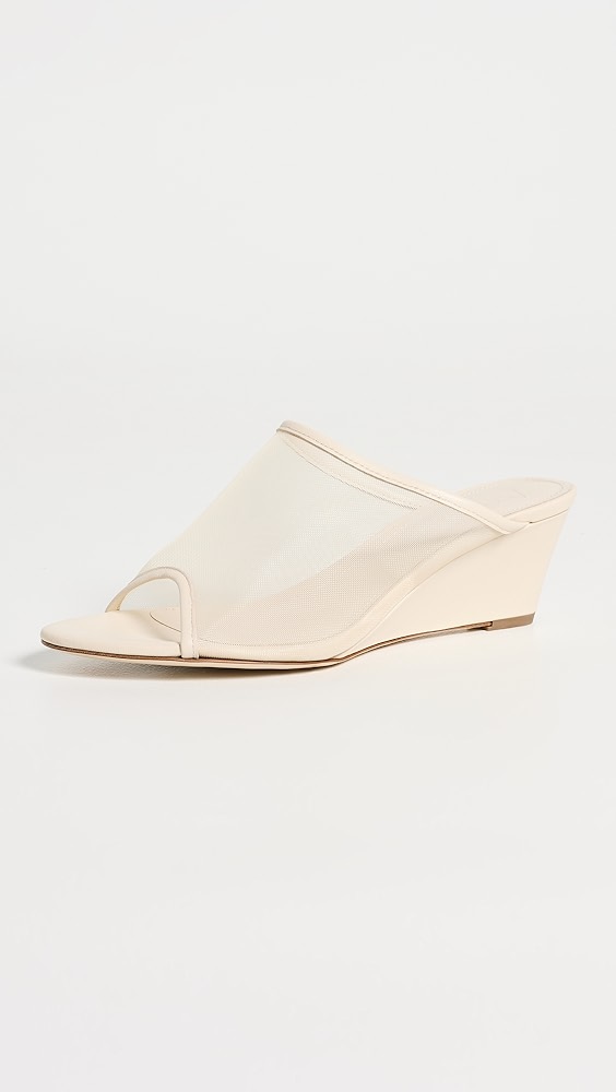 AEYDE Suzanne Mesh Wedge Sandals