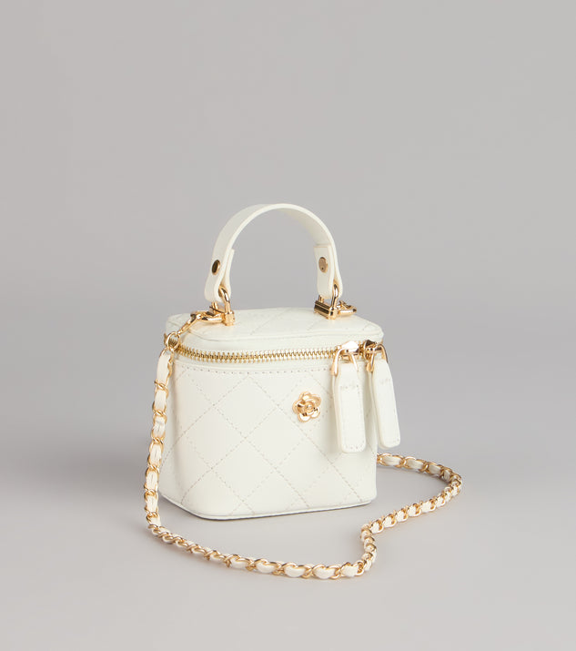 Windsor Sweet Details Quilted Mini Handle Crossbody