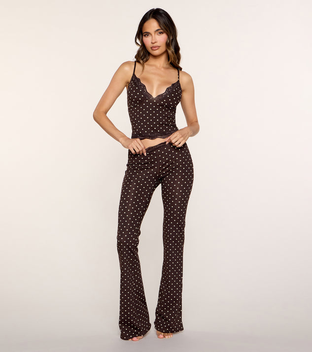 Windsor Sweet Dreams Polka Dot Pajama Pants