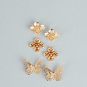 Sweet Garden Three-Piece Earrings Set