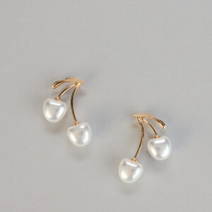 Windsor Sweet Pearl Cherry Drop Earrings Sweet Pearl Cherry Drop Earrings
