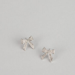 Sweet Sparkle Bow Studs