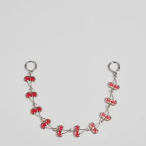 Sweet Sparkle Cherry Bag Charm