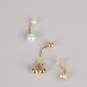 Windsor Sweet Trio Belly Ring Set Sweet Trio Belly Ring Set