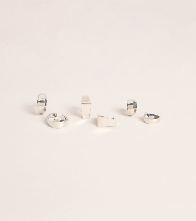 Windsor Switch It Up Hoop Earrings Set