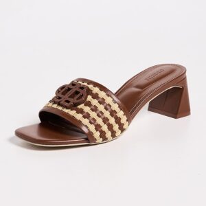 SIMKHAI Sydney Rope Woven Block Heels
