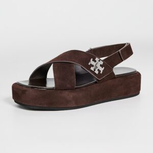 Tory Burch T Lock Platform Sandals 40mm