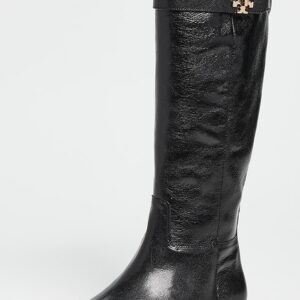 Tory Burch T Lock Riding Boots