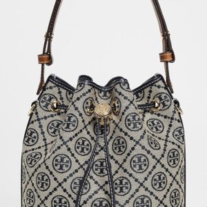 T Monogram Bucket Bag