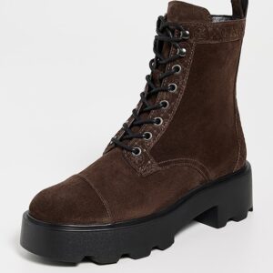 T Monogram Lug Ankle Boots 65mm