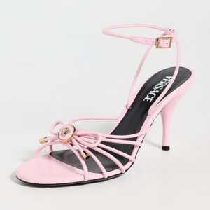 Versace T.85 Lamb Leather Heeled Sandals