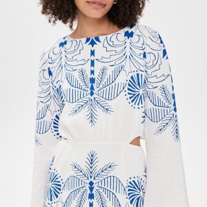 Z Supply Tahina Palm Dress