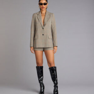 Windsor Tailored Mood Plaid Woven Shorts Tailored Mood Plaid Woven Shorts