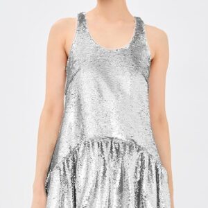 Simone Rocha Tapered Back Peplum Mini Dress