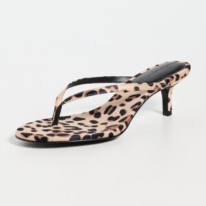 Black Suede Studio Tash Sandals 50mm