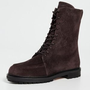 AEYDE Tate Cow Suede Leather Moka Boots Tate Cow Suede Leather Moka Boots