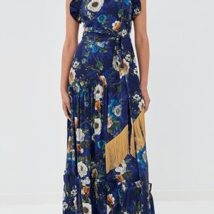 Borgo de Nor Tatiana Crepe Satin Dress