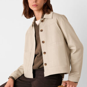 Taupe Mia Pocket Detail Jacket