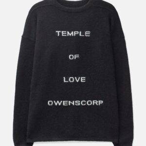 Rick Owens Temple Round Neck Sweater Temple Round Neck Sweater
