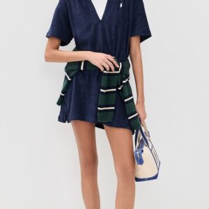 Terry Polo Cover Up Dress