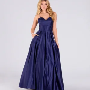 Windsor Tessa Corset Lace-Up A-Line Satin Ball Gown Tessa Corset Lace-Up A-Line Satin Ball Gown