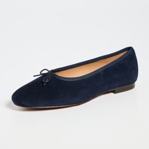Madewell The April Ballet Flat in Suede The April Ballet Flat in Suede