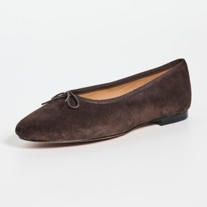 Madewell The April Ballet Flat in Suede The April Ballet Flat in Suede