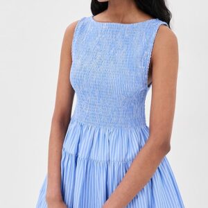 Hill House Home The Cosima Smocked Mini Dress