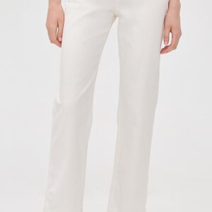 The Dean Easy Straight Jeans In Tile White