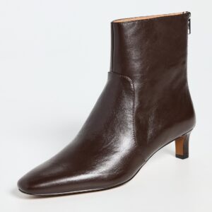Madewell The Dimes Kitten Heel Boot In Crinkle Leather The Dimes Kitten Heel Boot In Crinkle Leather