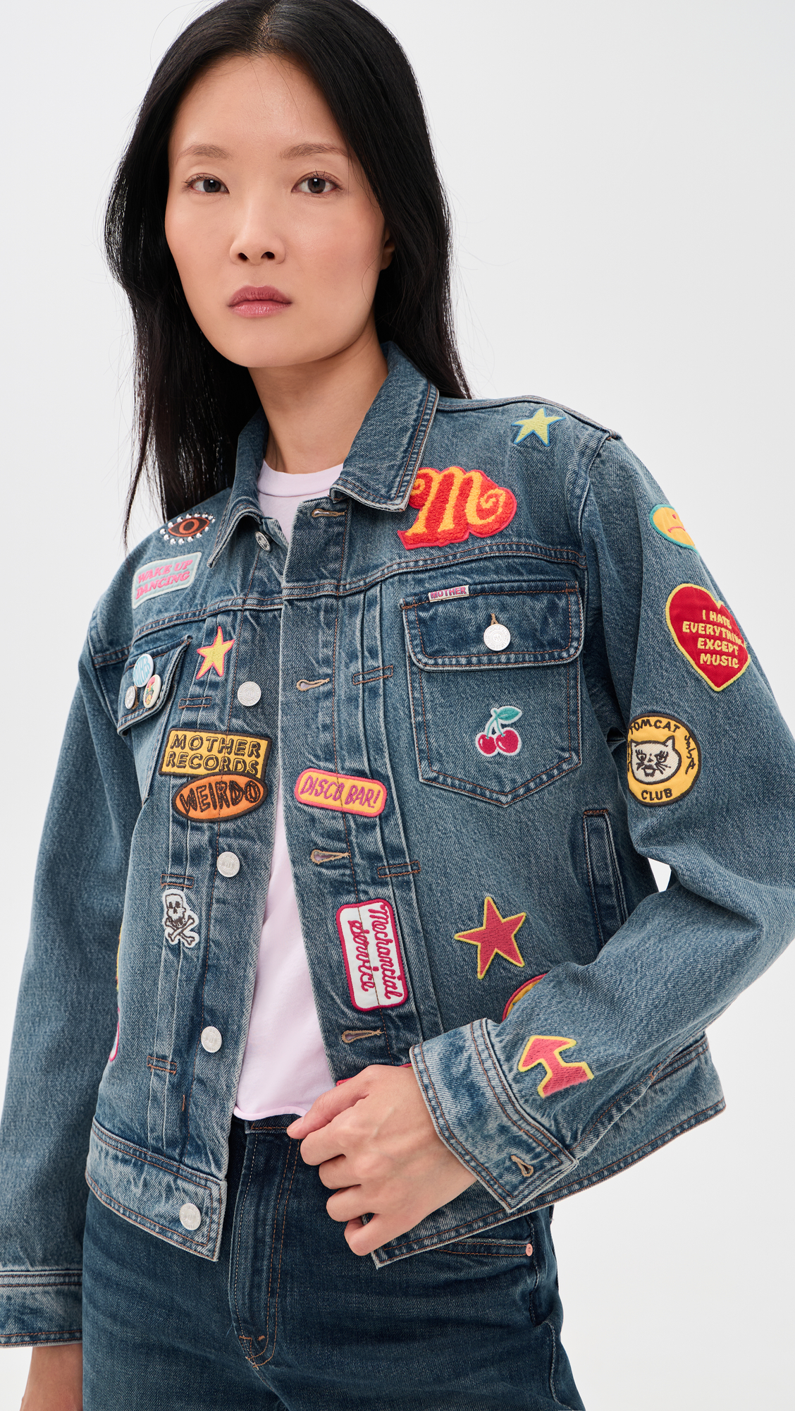 MOTHER The Duo Denim Jacket