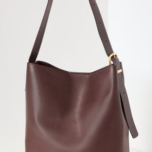 The Essential Bucket Tote in Leather