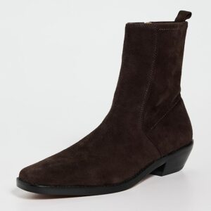Madewell The Idris Ankle Boots In Suede