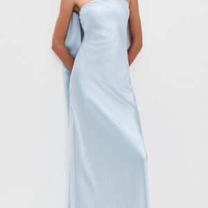 MISHA The Lilia Satin Dress
