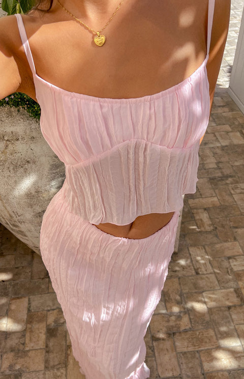 BB Exclusive The Moment Pink Cami Top