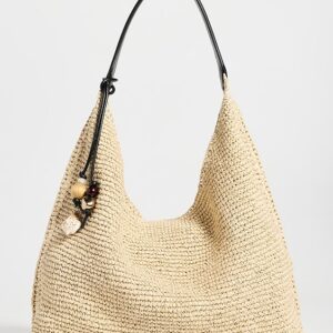 The Mylie Shoulder Bag in Raffia