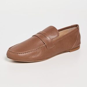 The Penny Loafers In Greige
