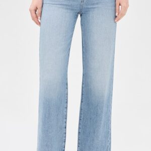 Madewell The Perfect Vintage Wide Leg Jeans In Airy Denim