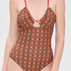 THE GREAT. The Reversible Keyhole One Piece The Reversible Keyhole One Piece