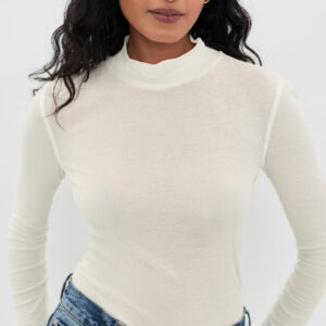 FRAME The Shadow Turtleneck Tee The Shadow Turtleneck Tee