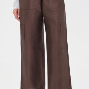 DONNI. The Silk Taffeta Drawstring Cargo Pants The Silk Taffeta Drawstring Cargo Pants