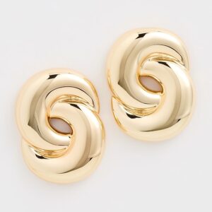 The Solstice Knot Stud Earrings