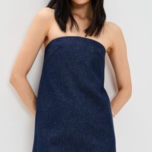 FRAME The Strapless Mini Dress