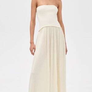 The Strapless Soglio Dress
