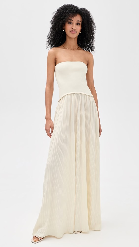 Solid & Striped The Strapless Soglio Dress