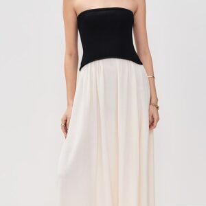 The Strapless Soglio Dress
